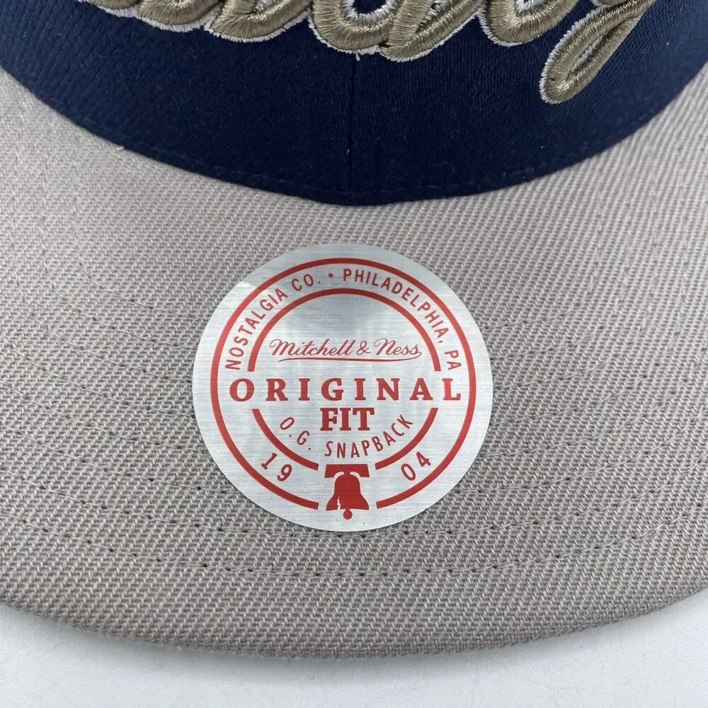 Yale Bulldogs Mitchell & Ness Hat Blue Snapback NCAA College NCAA OSFA NWOT